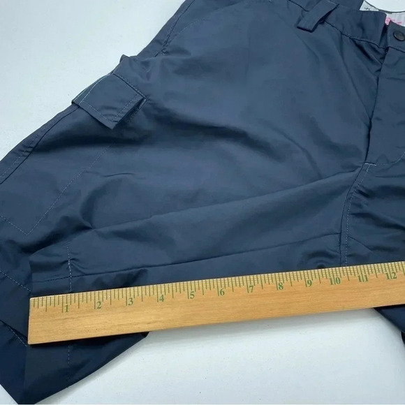 J Lindenberg Mens Size 33 polyester shorts navy blue 2933 - Picture 8 of 10
